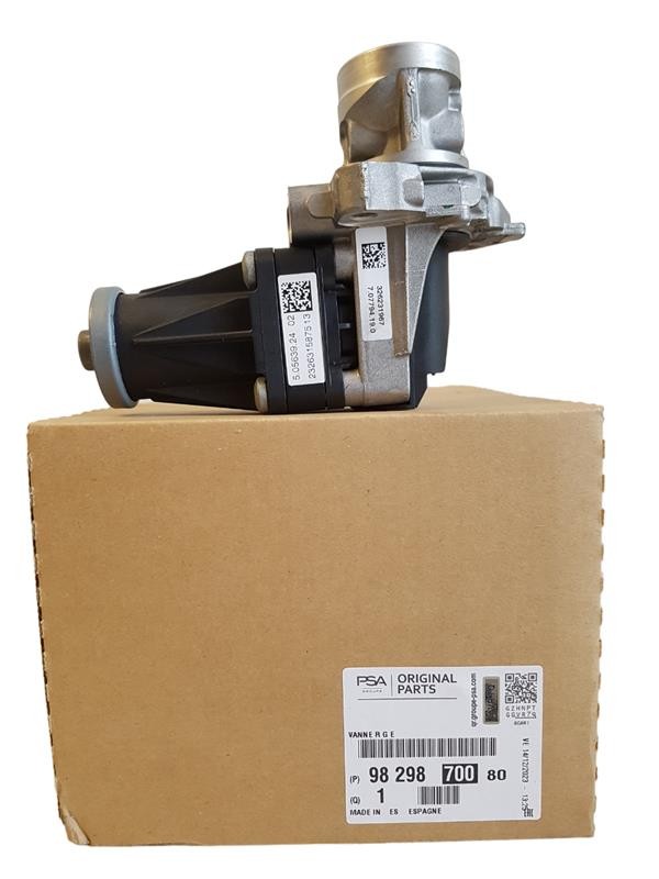 Zawór EGR Citroen Peugeot 1.5 HDI 9829870080 Nowy Oryginał OE