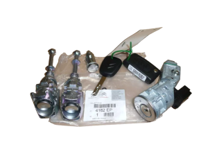Zündschalter + Schlosseinsatz + Kappeneinsatz Citroen C4 4162EP Neu Original OE