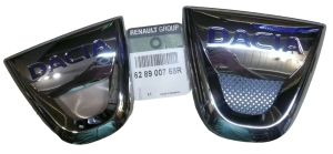 Dacia Doppelfrontemblem 628900768R Neu Original OE