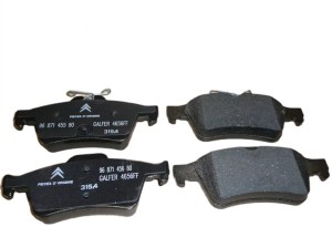 Hintere Bremsbeläge Peugeot Citroen 1647875980 Neu Original OE