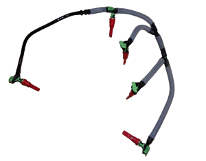 Rücklaufschlauch für Einspritzdüsen bei Citroën und Peugeot 2.0 HDI 9844585580 Neu Original OE