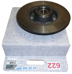 Hintere Bremsscheibe Renault Scenic III 432024048R Neu Original OE