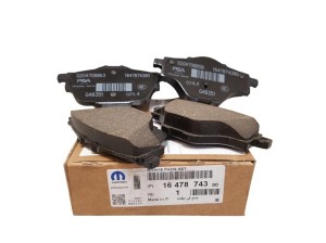 Hintere Bremsbeläge Citroen Peugeot 1647874380 Neu Original OE