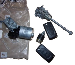 ZÜNDSCHALTER + SCHLOSSSATZ CITROEN C5 III 4162.NT