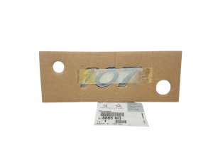 Emblem-Schriftzug hinten Peugeot 107 8665NQ Neu Original OE