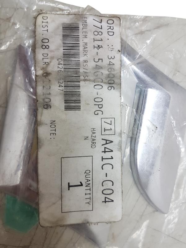 Suzuki SX4 77811-54GC0-OPG