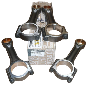 Pleuelstangen, 4er-Set, Renault 1.9 dCi 7701476250 Neu Original OE