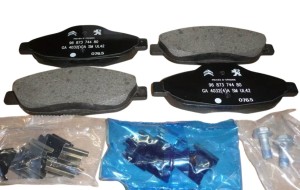 Vordere Bremsbeläge 1613259380 Peugeot 308 / 3008 / 408 Neu Original OE