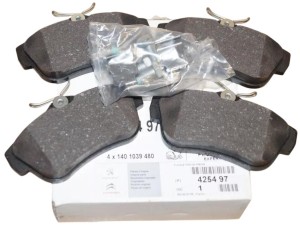 Bremsbeläge Citroën Peugeot Hinten 425497 Neu Original OE