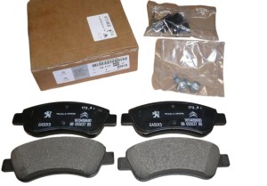 Vordere Bremsbeläge Citroen Peugeot 1611140680 Neu Original OE