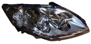 CHROM RECHTER VORDERER SCHEINWERFER RENAULT LAGUNA III 260100037R NEU ORIGINAL