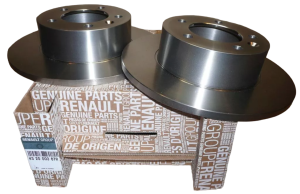 Hintere Bremsscheiben, 2-teiliger Satz, Renault Master Movano 432000367R