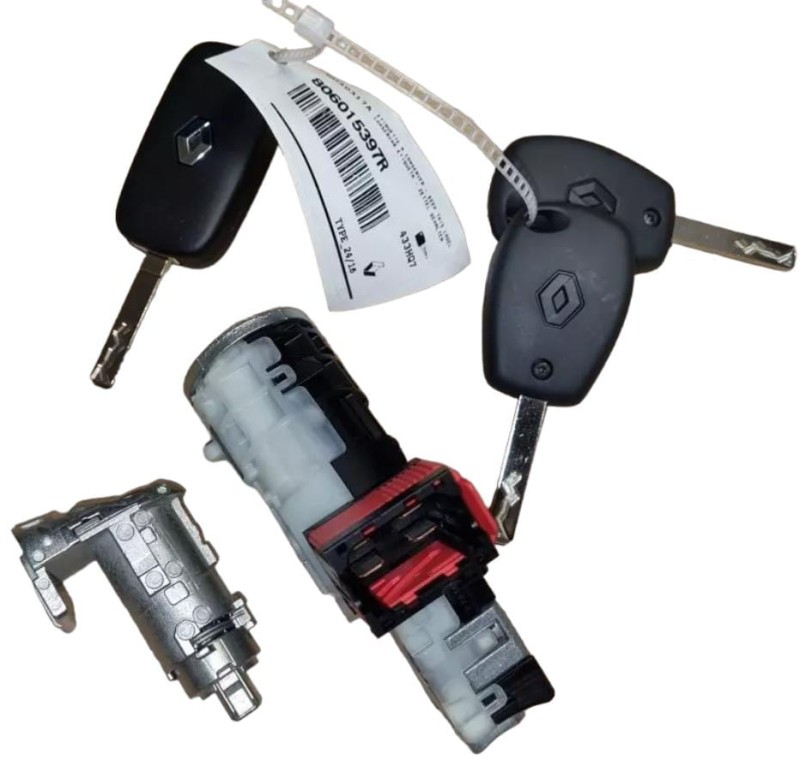 Stacyjka + 3 Kluczyki + Wkładki Renault 998106907R IDEALPARTS.PL