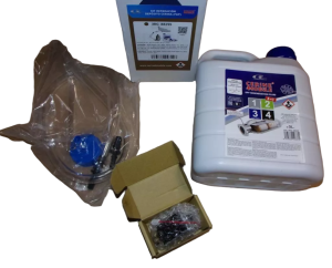 Reparaturset für Kraftstoffpumpe + Flüssigkeit für Citroën und Peugeot 1500PJ Neu