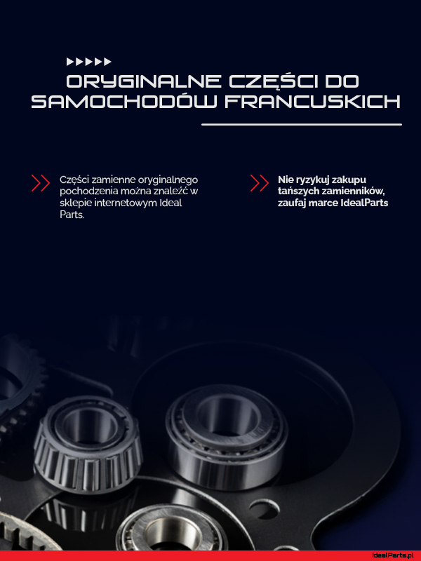 Sklep IdealParts - oryginalne części francuskie do auta IDEAL PARTS - Sklep z częściami Francuskimi 