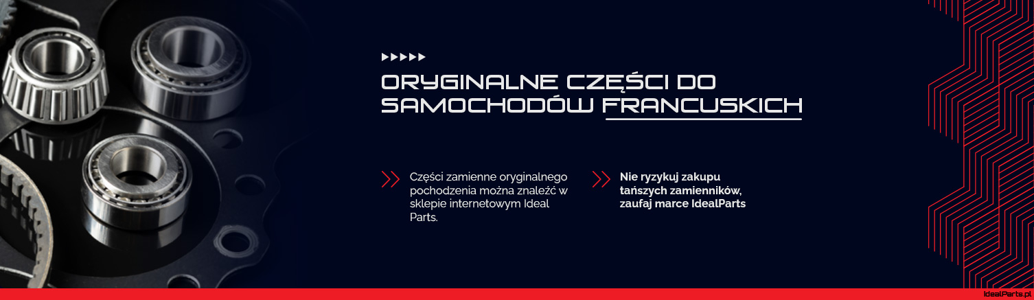 Oryginalne części IDEAL PARTS - Sklep z częściami Francuskimi 